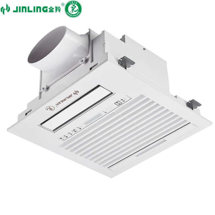 Multi-functional Wall Ceiling Window Mount Electric Bathroom Heater CB PTC Led Electric Fan Lamp Household Ceiling exhaust Fan