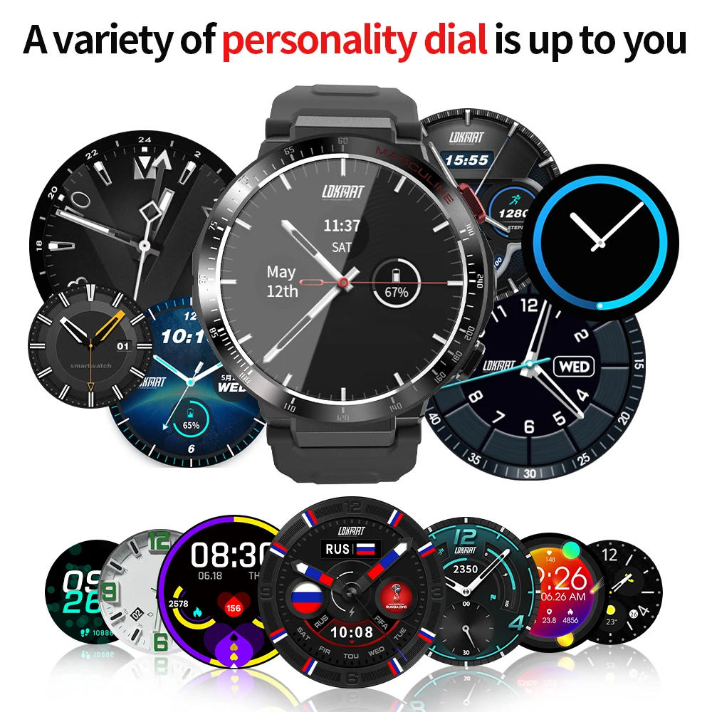 New design Android Smart Watch Phone Wifi 4G Smart Watches Men 1.6 Inch Camera Video GPS Call Heart Rate Monitor for iOS Android