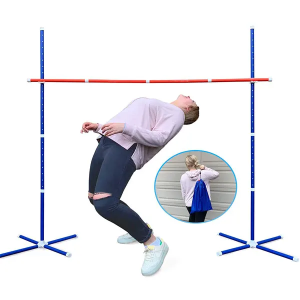 Best Price lawn Obstacle training game Tall Limbo Stick Set