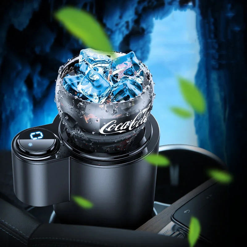 Home & Car Cup Cooler Warmer Quick Coffee Mug Warmer and Cooler for Desk Electric Cooling Cup