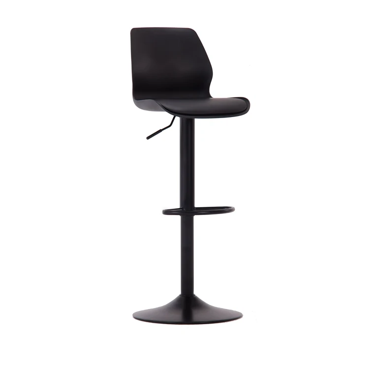 Made In China Superior Quality Metal Kitchen High Chairs Modern Bar Stool Chairs plastic metal leg