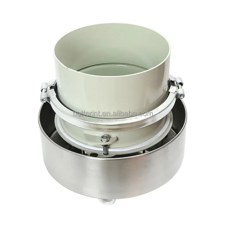 VCP2731B Pressure Relief Safety Valve with Stainless Steel Cover on top of  Cement Silo