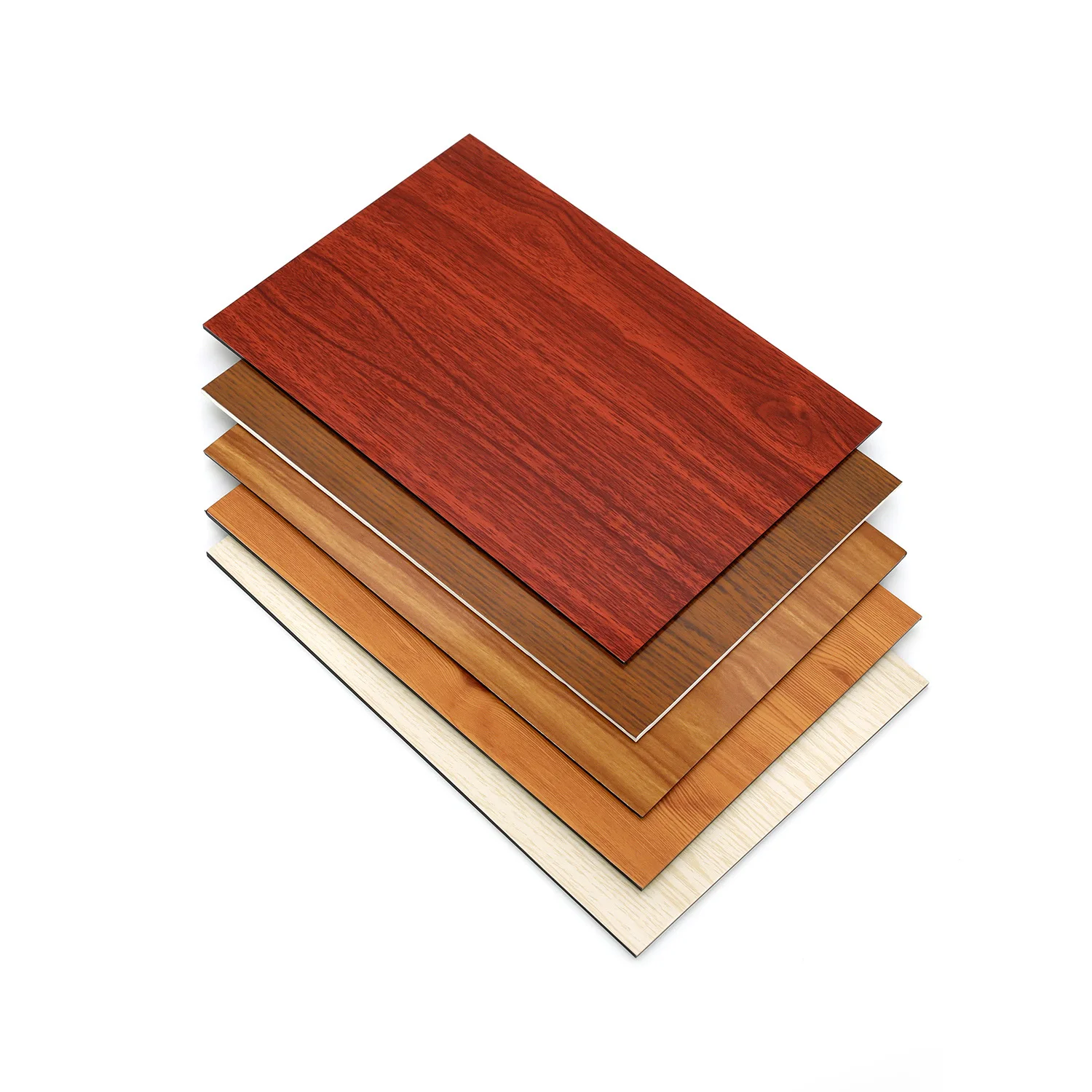 aluminum post wood veneer composite fence wall panel outdoor aluminum