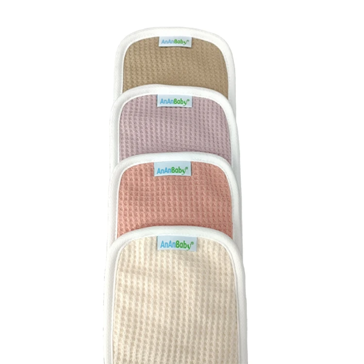 New Product Waffle Nappy Pad Reusable Diaper Inserts Microfiber Custom Cloth Diapers Insert