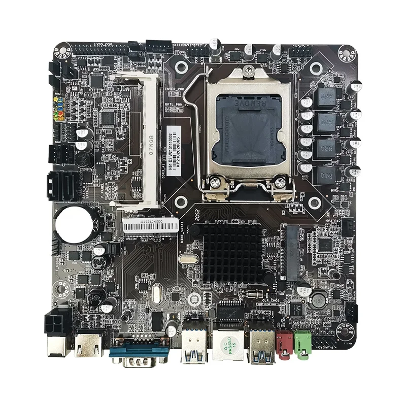  industrial motherboard ITX H61 chipset computer 17*17CM 1000M LAN for all in one pc pos digital signage ops