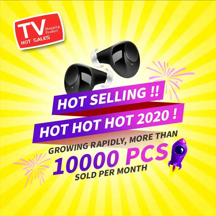 Jinghao JH-A39 Potable Rechargeable Ear Amplifier Hearing Aid For TV Mall Home Shopping Seller