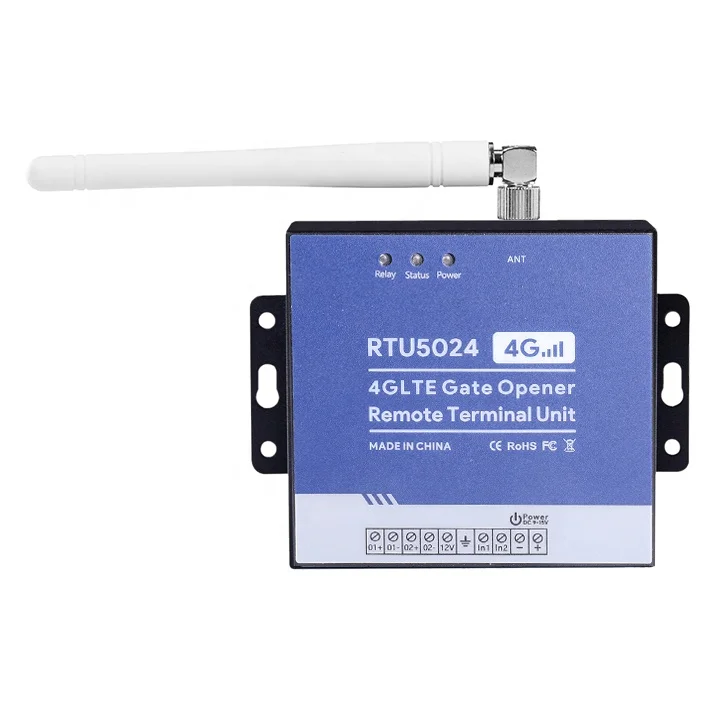 gsm sms gate opener gsm 3g/4g gate opener app rtu5024 4g gate opener relay wireless remote