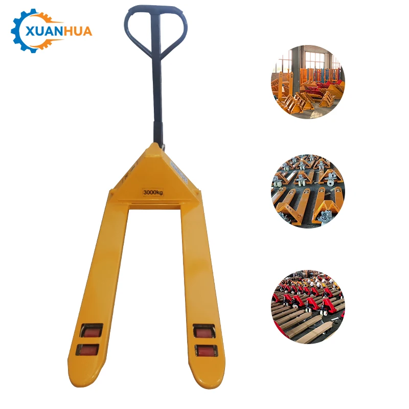 Portable Pallet Truck Manual Hydraulic Forklift Lifting Truck With 12 Months Warranty