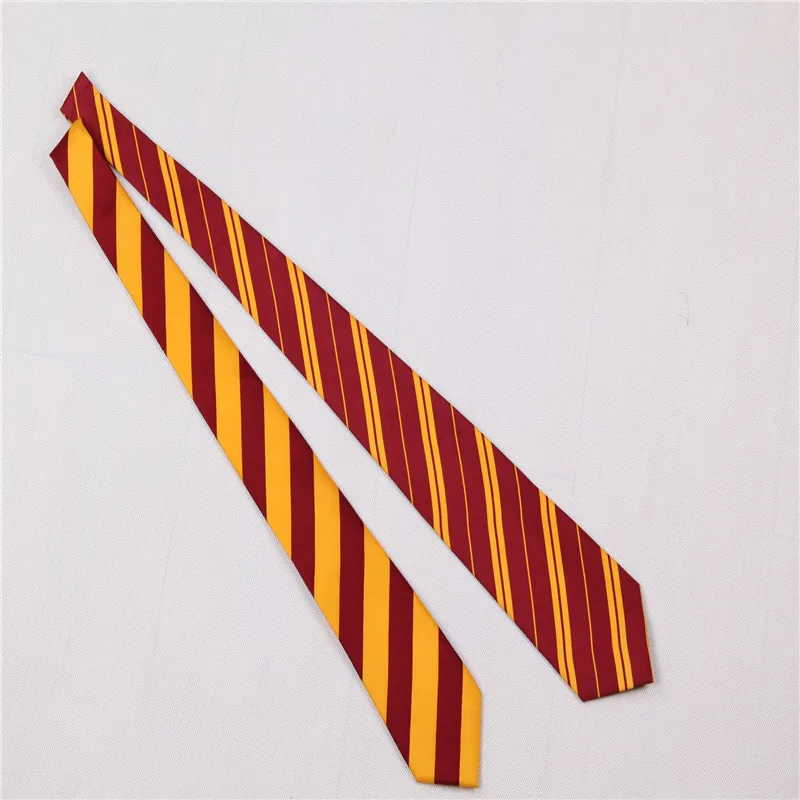 Поттер фильм Лев змея Орел Школьный Галстук для взрослых галстук из чистого шелка