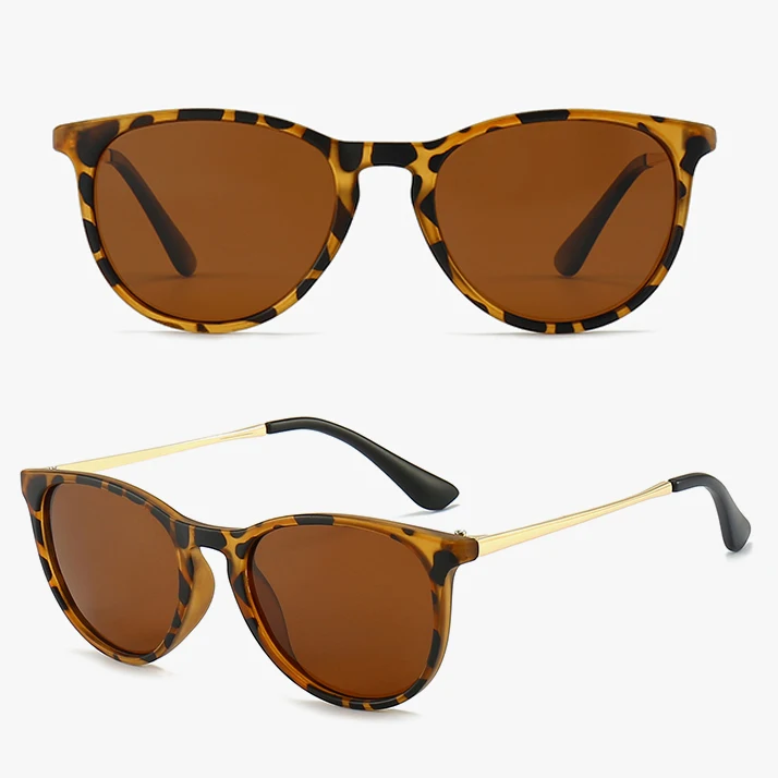 2022 Newest Hot Kids Eyeglasses Classic Vintage Metal PC Colorful Designer Sun Glasses Polarized Bulk Kids Sunglasses