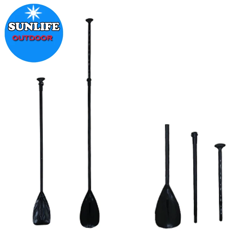 Adjustable Carbon   SUP Paddle Stand-up Paddle board Heavy Duty Aluminum Alloy Lightweight Oar