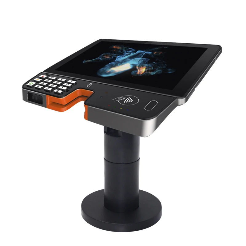 New arrival universal rotating tablet pos stand multi angle adjustable terminal stand credit card machine swivel stand