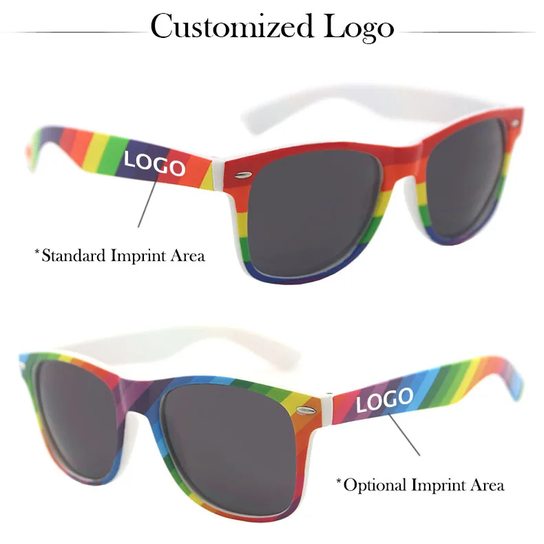 Hot Selling Fashion Boy Girl Shade Eyewear Rainbow Children Sun Glasses UV400 Kids Sunglasses