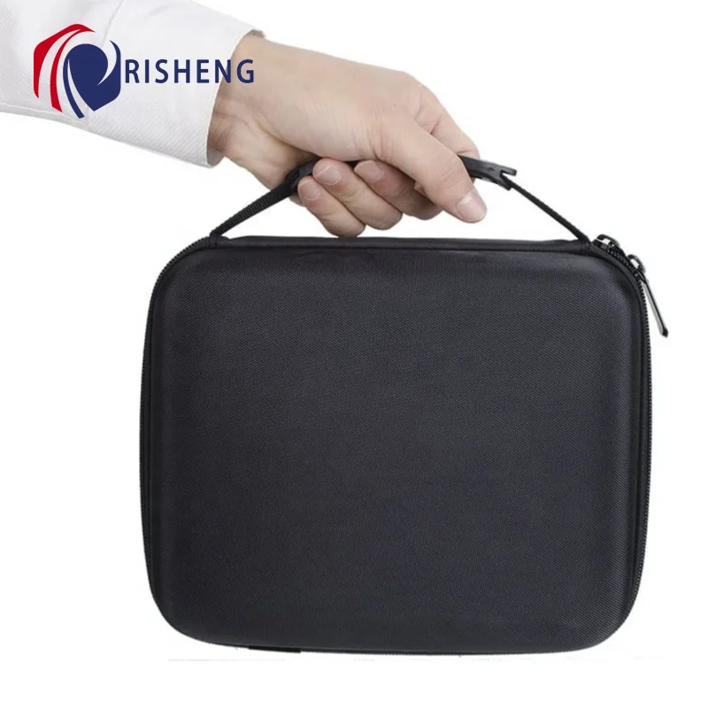 Custom Portable Protective Travel Shockproof Durable Hard Zipper Bag Carrying Tool EVA Case for Feelworld  Video Monitors