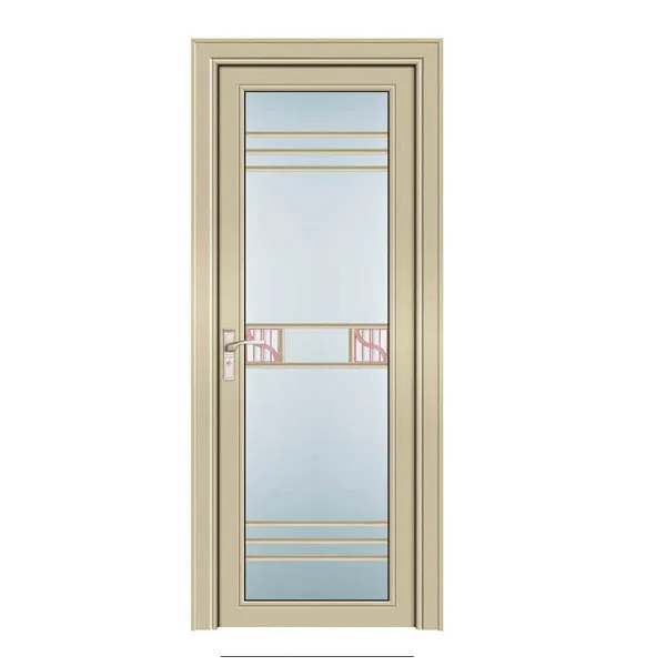 
modern aluminium frame glass doors for bathrooms 