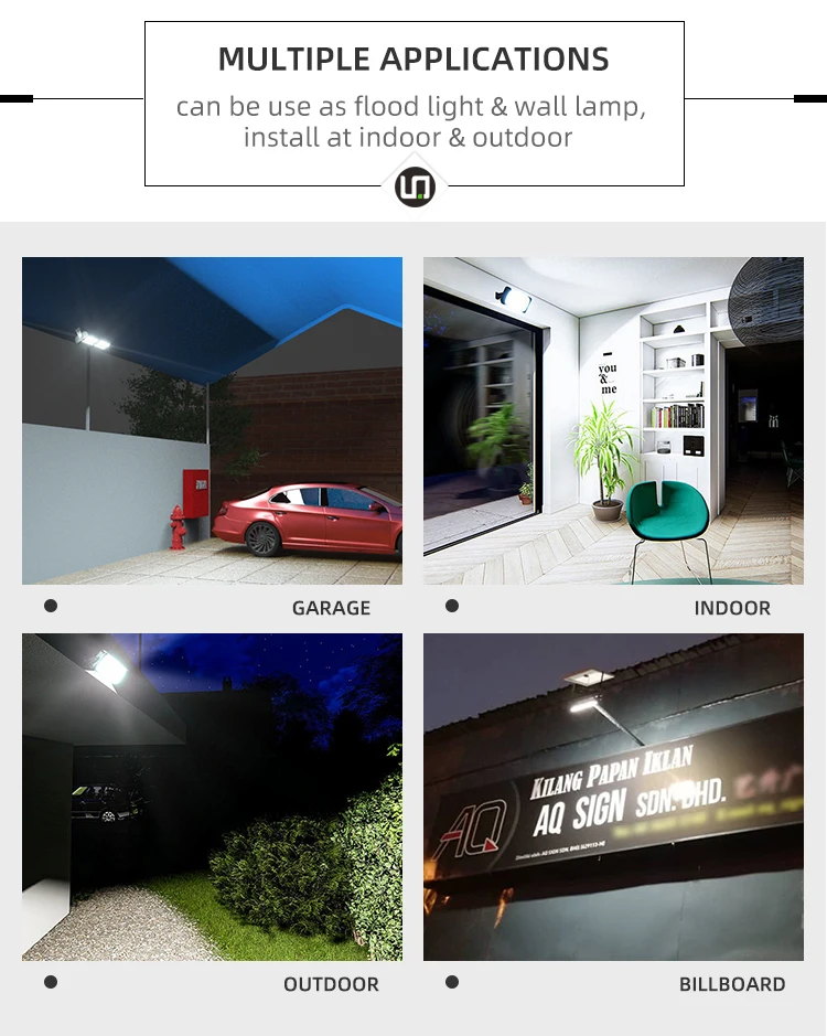 Safe and reliable high bright outside solar power flood lamps waterproof remote control 30w 60w wall solar led light with timer