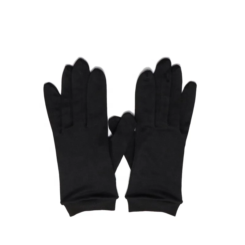2021 High Quality New Design Pure Mulberry Silk Prom Gloves Comfortable Silk Fabric Silk Gloves