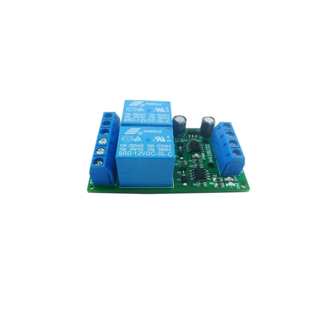 N428E02 12 В DC 2ch RS485 Modbus RTU Релейный Модуль UART последовательный порт коммутатора PLC цифровой выходной платы расширения