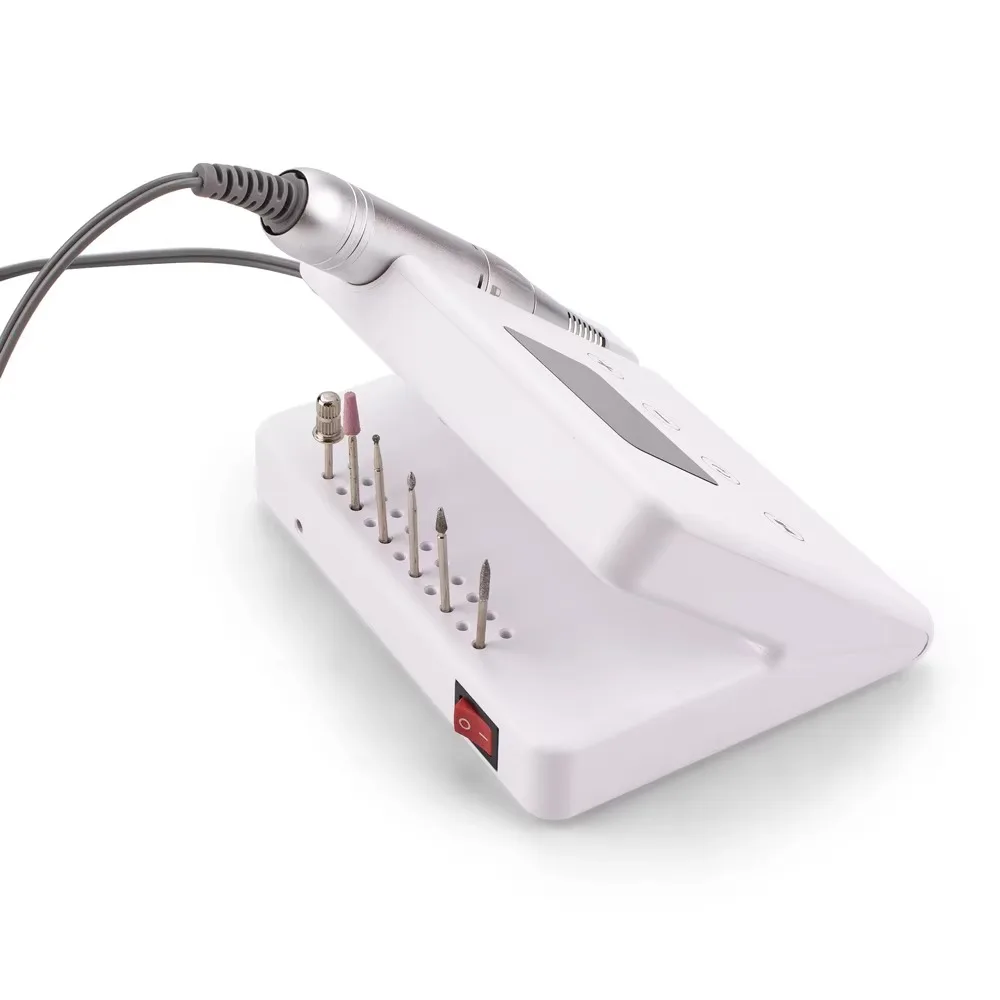 High Quality Professional 35K Telephone Carbon 2 IN 1 Brushless Hybrid Portable Desktop 35000 rpm nail drill machine