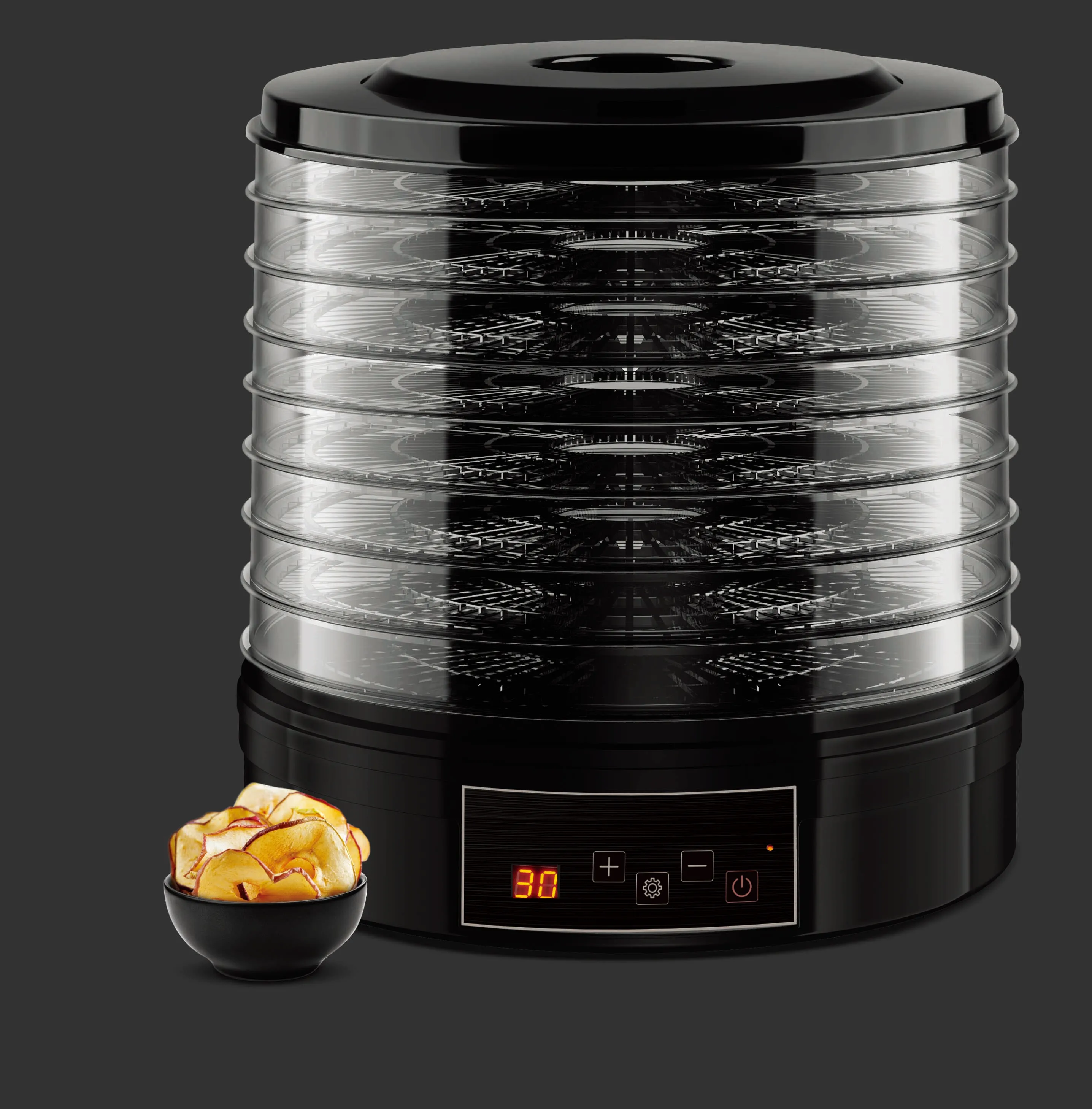 Best food dehydrator machine 5-8 trays small food dehydrator 350W