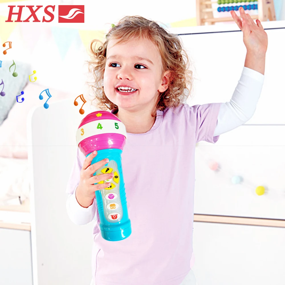2021 Most Popular Recording MIC Karaoke Microphone Sound Toys For Kids