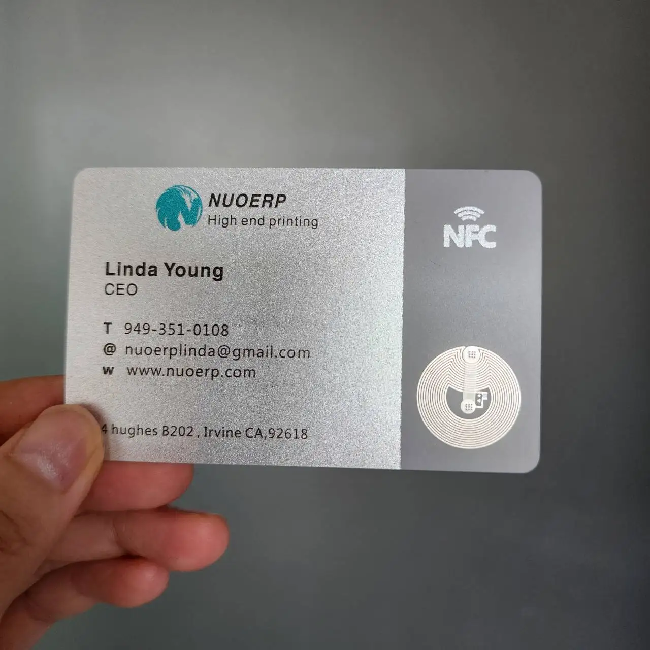 Free Sample NFC Card Custom NFC Membership Card/Business Card/Gift Card
