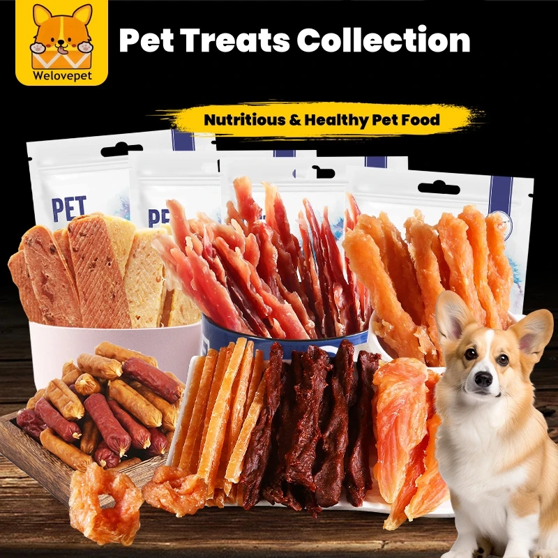 Welovepet корм для домашних животных собачьи лакомства шлифовальные палочки чистки зубов и укусов натуральные вяленые куриные закуски