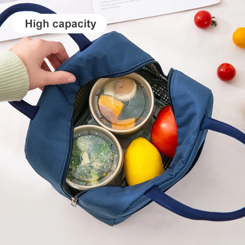 Pattern Food Bags Breast Milk Insulated Cooler Picnic Lunch Bag Hot Sale Cartoon Custom Travel Office for School Kids Thermal