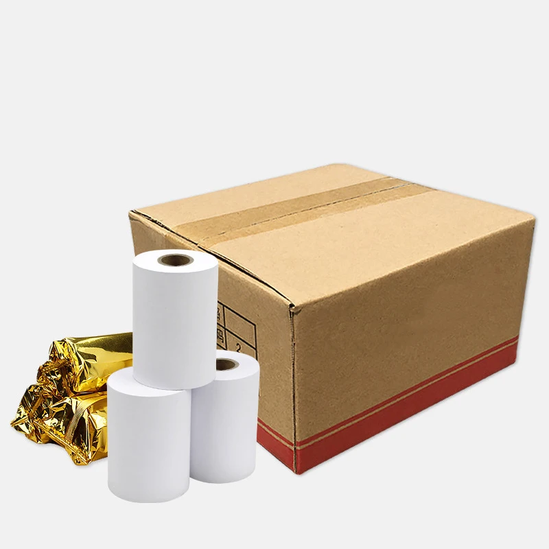 57*40mm no core register thermal paper rolls thermal receipt paper