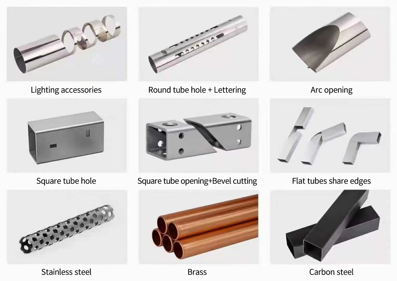 High power fiber cutter metal parts etch stainless steel laser cutting fiber laser