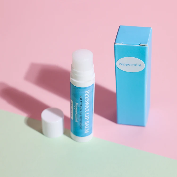 Private Label Lip Organic Aloe Vera Strawberry Honey Green Tea Moisturizing Nourishing Long Lasting Lip Care Balm
