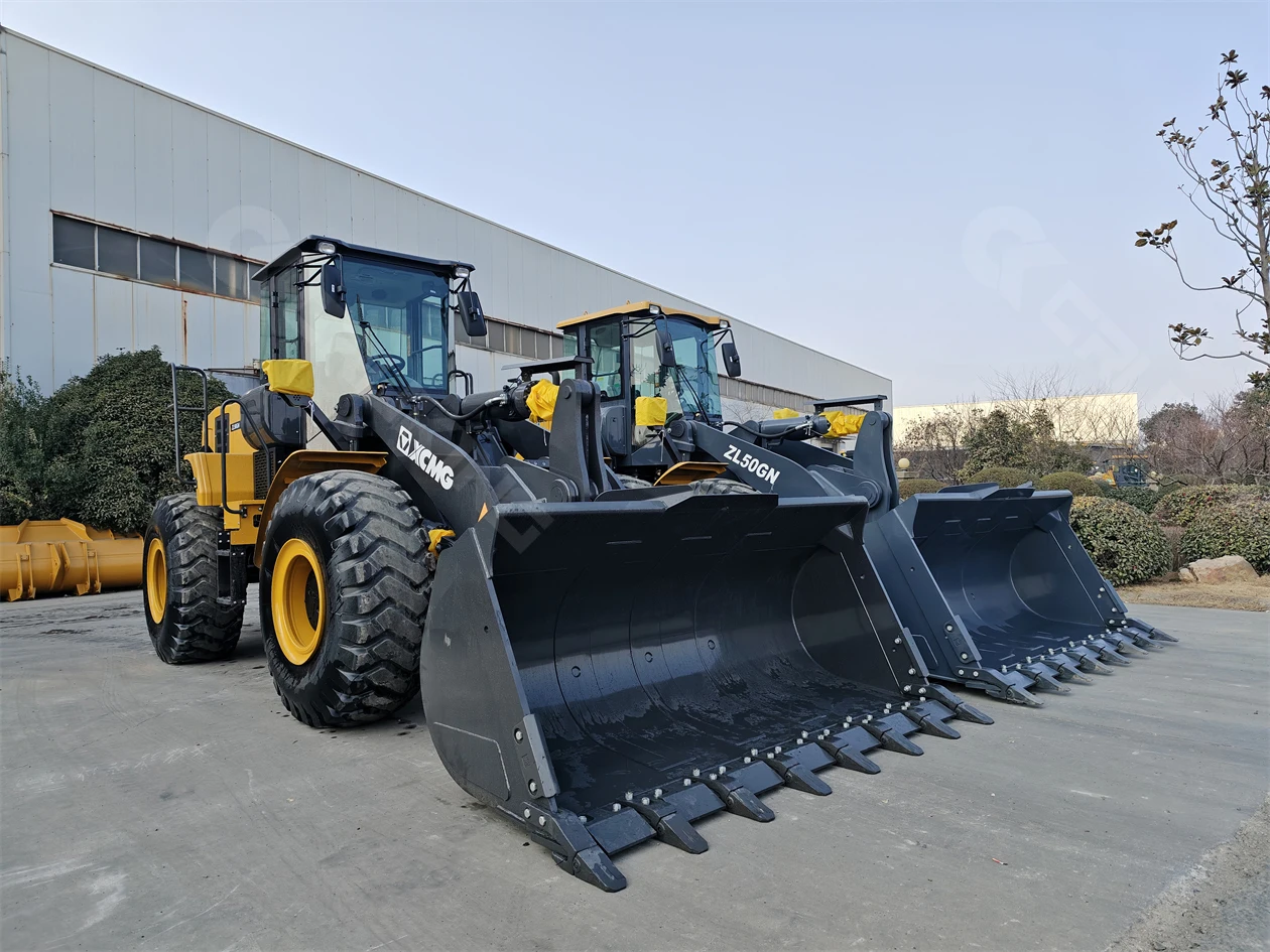 XC958 wheel loader front loaders with rated load 5t capacity with bucket 3cbm ZL50GN ZL50 models promotion for really hot sale