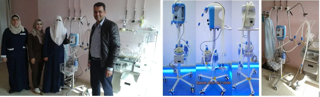 Неонатальный младенческий вентилятор пузырь CPAP NLF-200D аппарат искусственной вентиляции лёгких для детей и взрослых/для палаты интенсивного