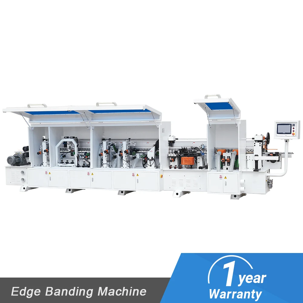 KINGISO Wood Furniture Machine mdf pvc abs Pre Milling Corner Rounding Automatic Edge Banding Machine