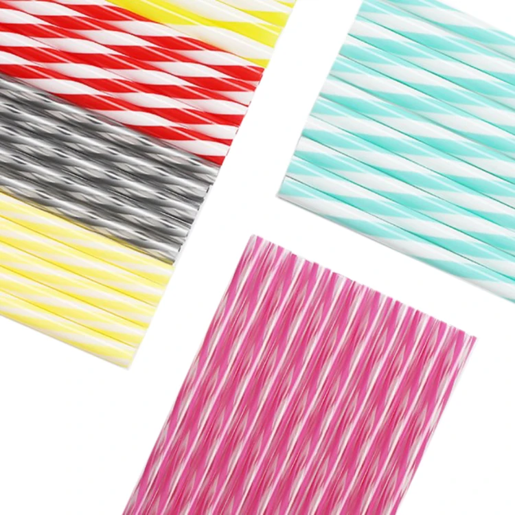 
 Fit for Mason Jars Tumblers Unbreakable Drinking Straws BPA Free and Eco friendly Reusable Plastic Straws  