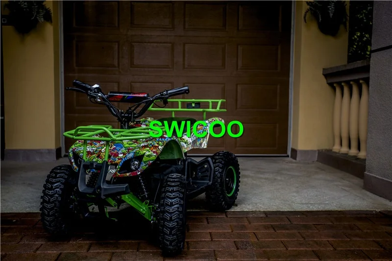 side by side ATV Mini Four wheels ATV 500W Electric Powered Kids Quad bike for kids