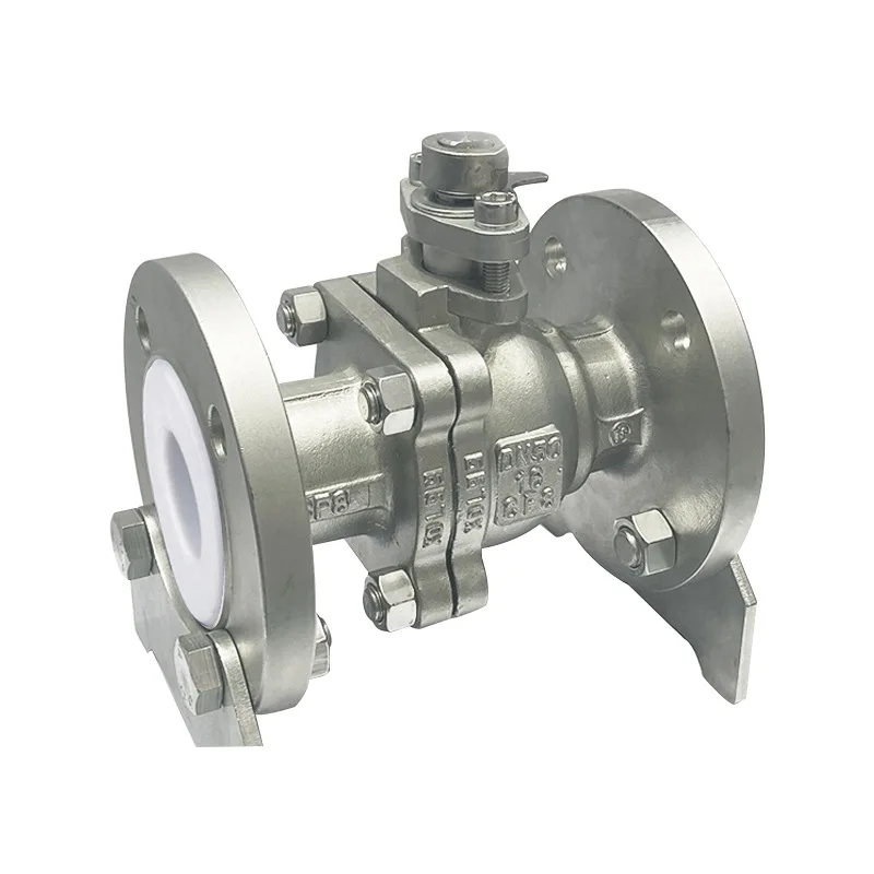 Настраиваемые SS304 316 PTFE/FEP/PFA масло/кислота/База коррозионно-стойкий шаровой шарик управления шарик-бабочка мембранные клапаны