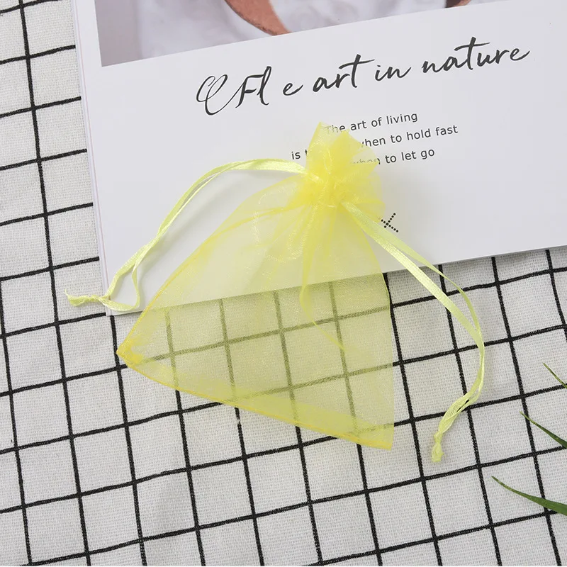 factory directly selling organza gift bags/organza pouch with wholesale price