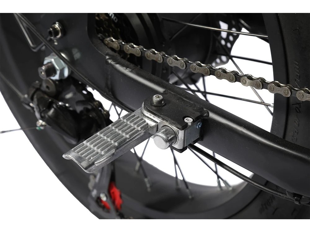 2022 Moto-style Seat Super 48v 500w ES01 73 Fat Tire Electric Cycle Ebike E Bike E Bicycle Electronic Bicycle Electric Bikes