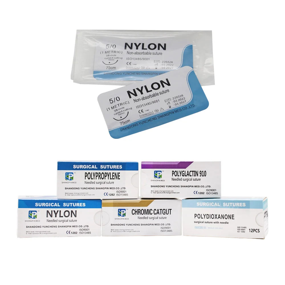 Factory Price Medical Meiyi Disposable Types Of Surgical Sutures
