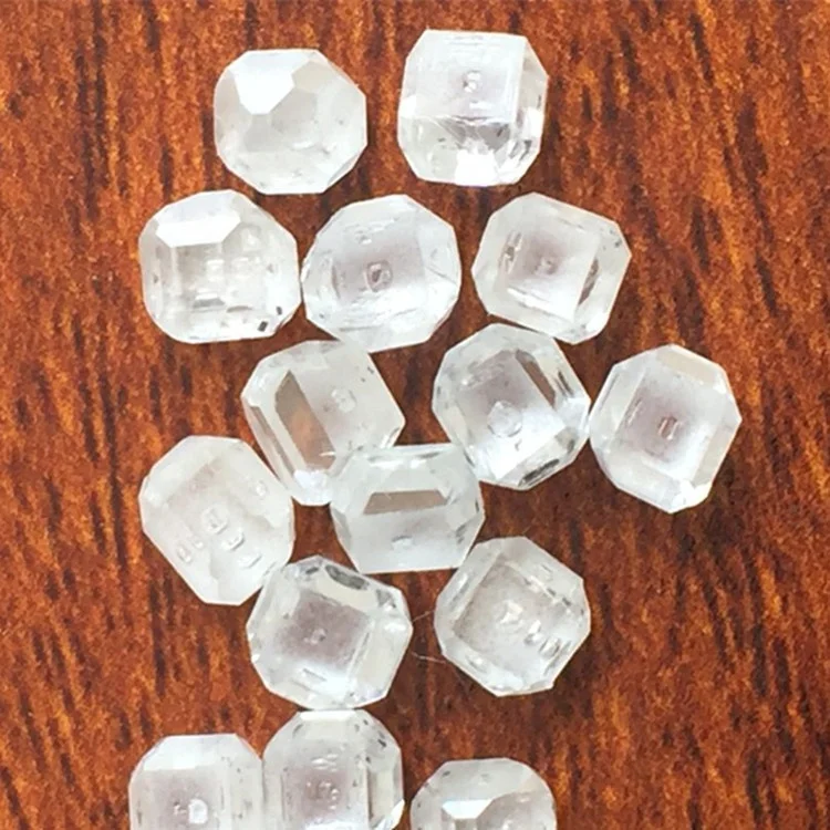 
Hot Sale Synthetic Diamond Raw Material HPHT White Diamond 