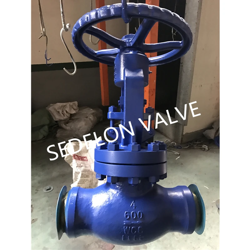 Stainless Steel Steam Globe Valve Flange WCB Globe Valve