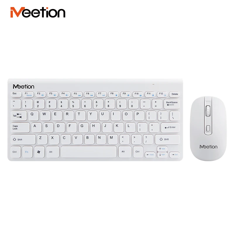 Meetion Mini4000 2,4g Usb Эргономичный мультимедиа офисный небольшой портативный компьютер мини Декодер каналов кабельного телевидения комбо набор беспроводных клавиатуры и мыши