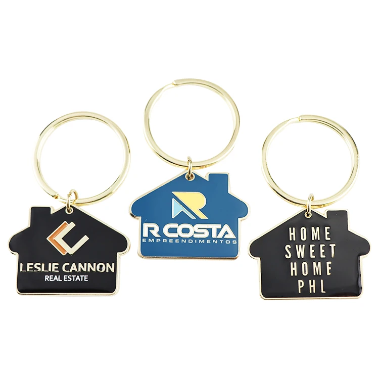 
 Недорогие брелки на заказ, роскошный брелок, мультяшный брелок, Забавный дом, брелки  