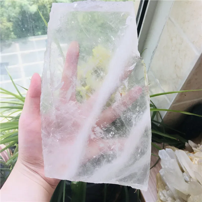 Wholesale Polished rough crystal  Slices  Natural rose quartz Crystal Slice crystal slab for decoration