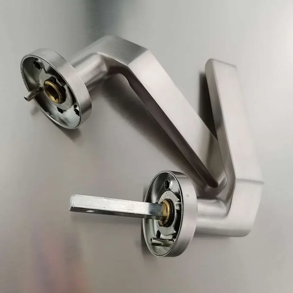 Modern Stainless Steel Door Lever Handle Door Lock And Keys Lever Lock For Interior Door