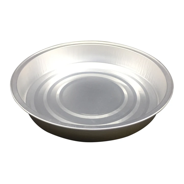 
6' Round Disposable Small Aluminum Foil Tart/ Pie Tin Foil Pans For Baking, Cooking, Storage & Reheating 