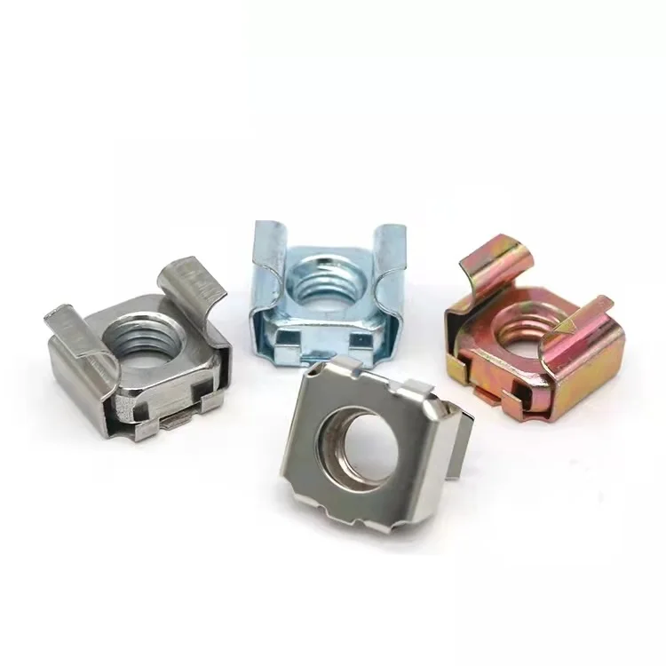China Fastener Manufacturing Carbon Steel Cage Nuts GB Standard Square Cage Nut M4 M5 M6 M8 M10