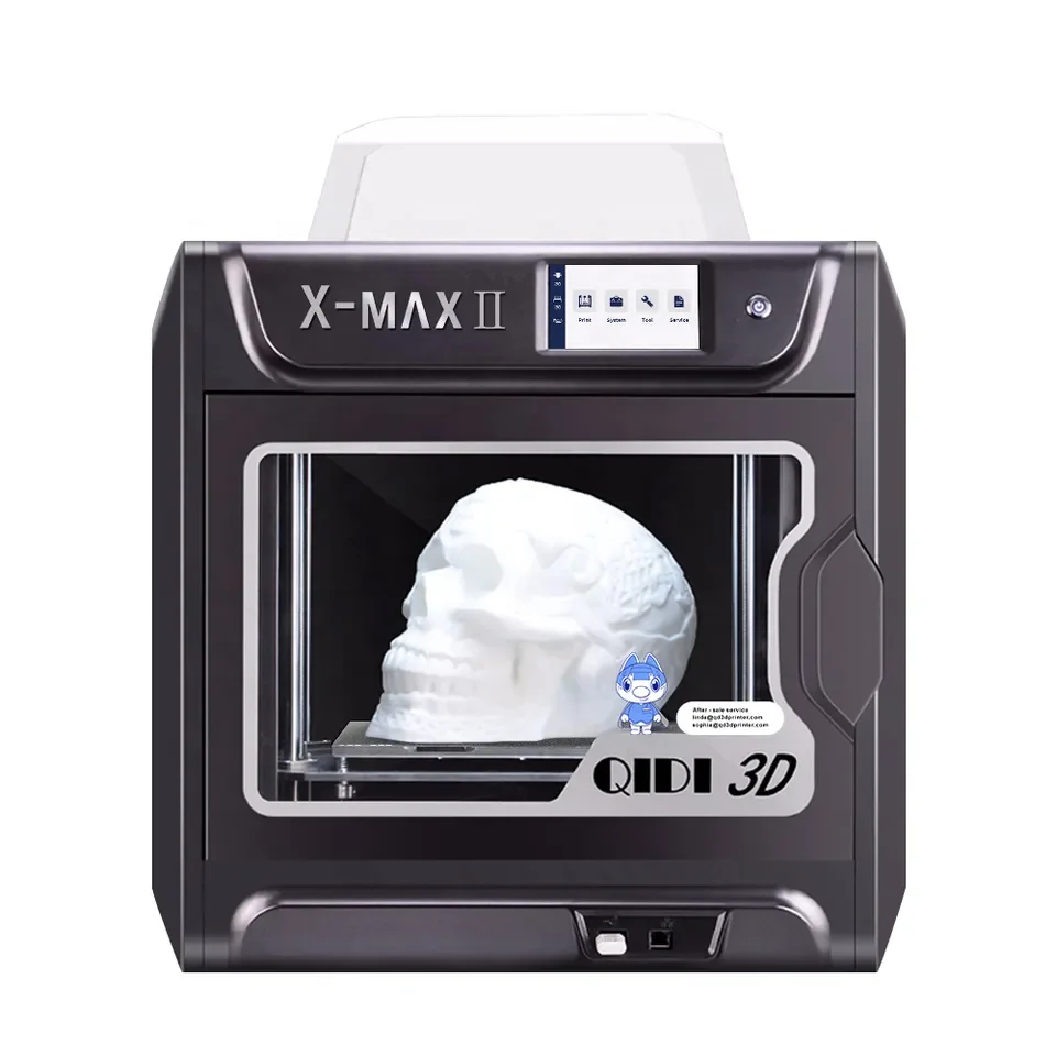 QIDI оптовая продажа X-MAX 2 Модернизированный большой размер 300x250x300 мм сенсорный экран с автоуровнем закрытый 3D-принтер Core-xy