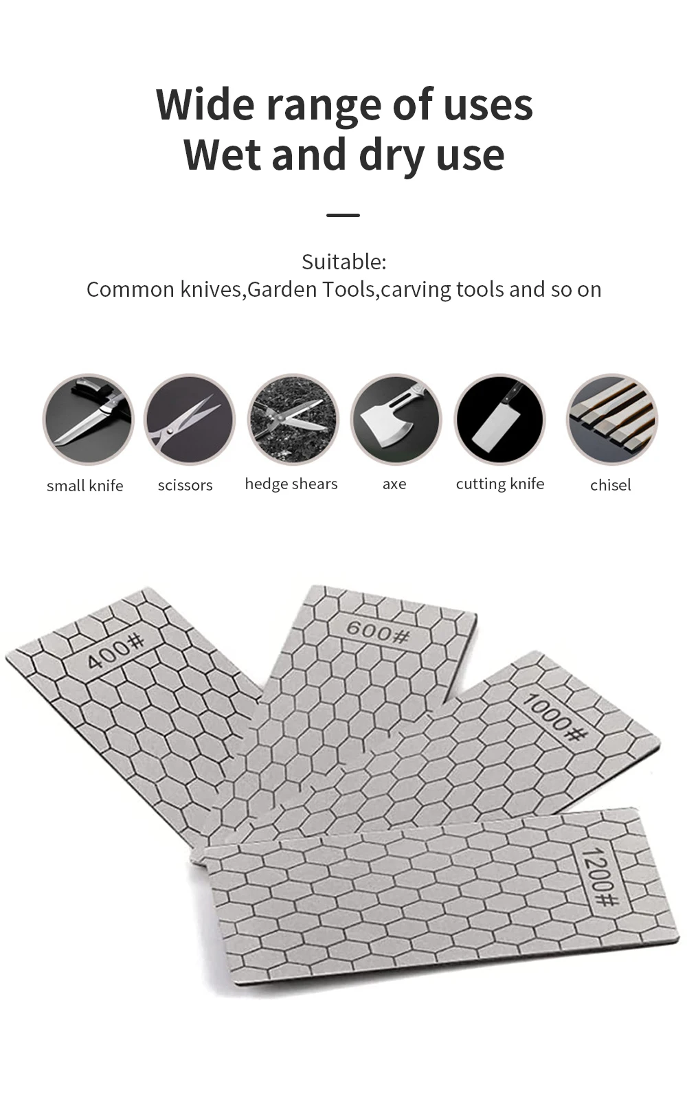 Kitchen Accessories Tool diamond sharpening plates credit card diamond sharpening stone whetstone